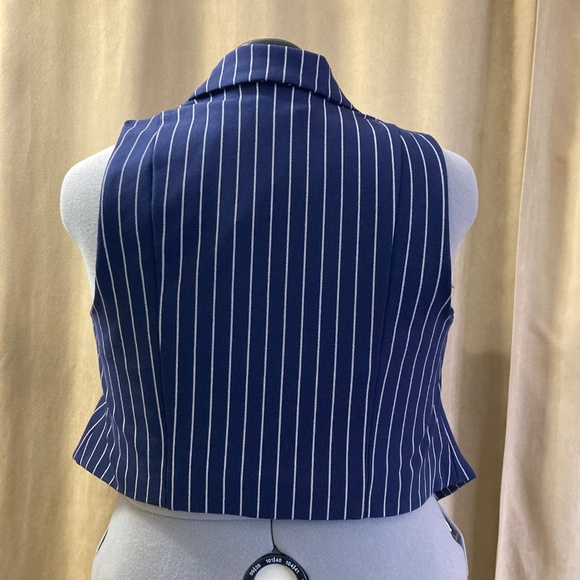NWT Torrid Studio Ponte Buttoned Tailored Suit Vest, Size 1X (14/16) - Picture 6 of 16